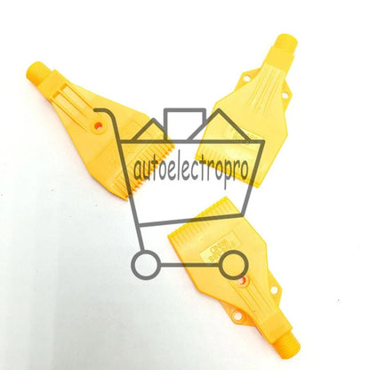 20 pieces 1/4" ABS WindJet air blowing nozzle,air knife nozzle,flat fan 16 holes