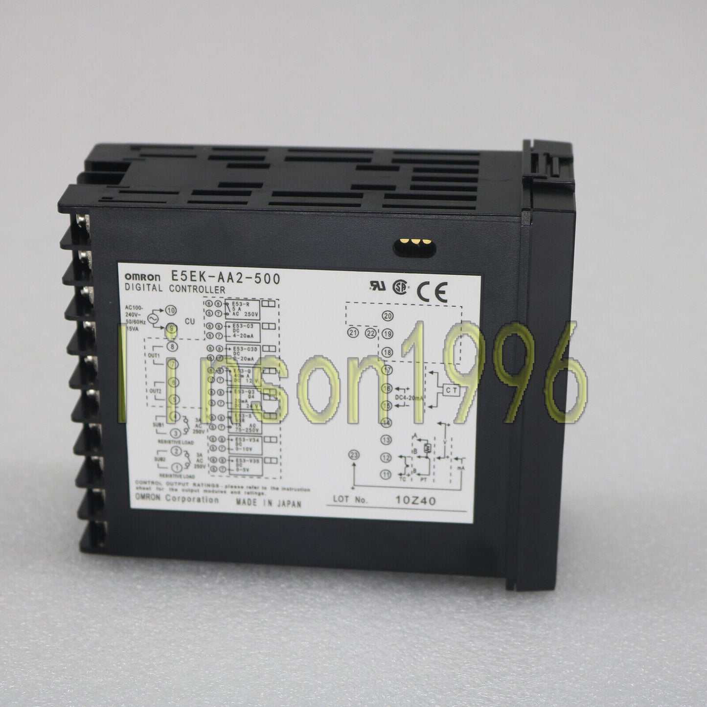 Omron E5EK-AA2-500 Digital Controller 1 Year E5EKAA2500 Unique Model - OMRON