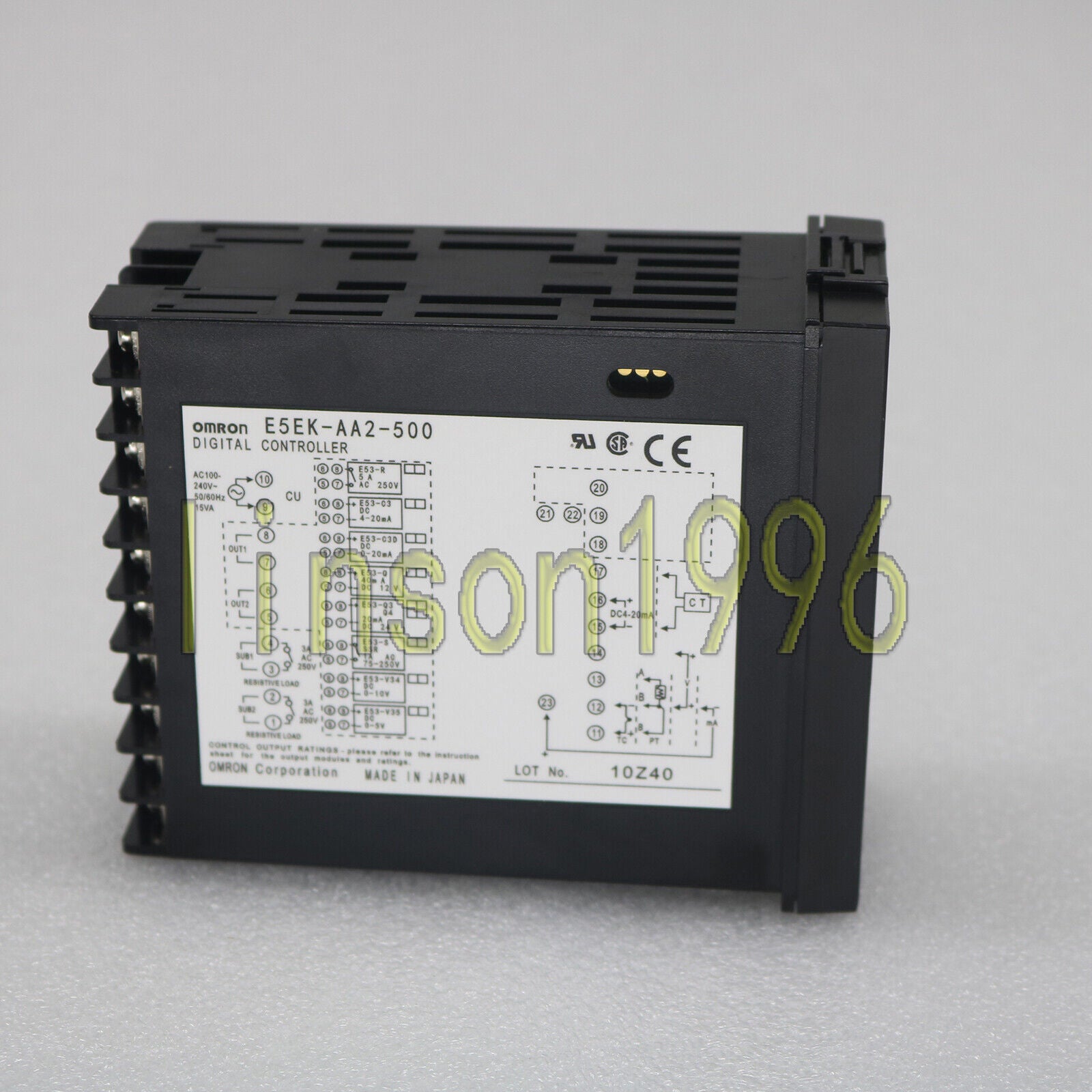Omron E5EK-AA2-500 Digital Controller 1 Year E5EKAA2500 Unique Model - OMRON