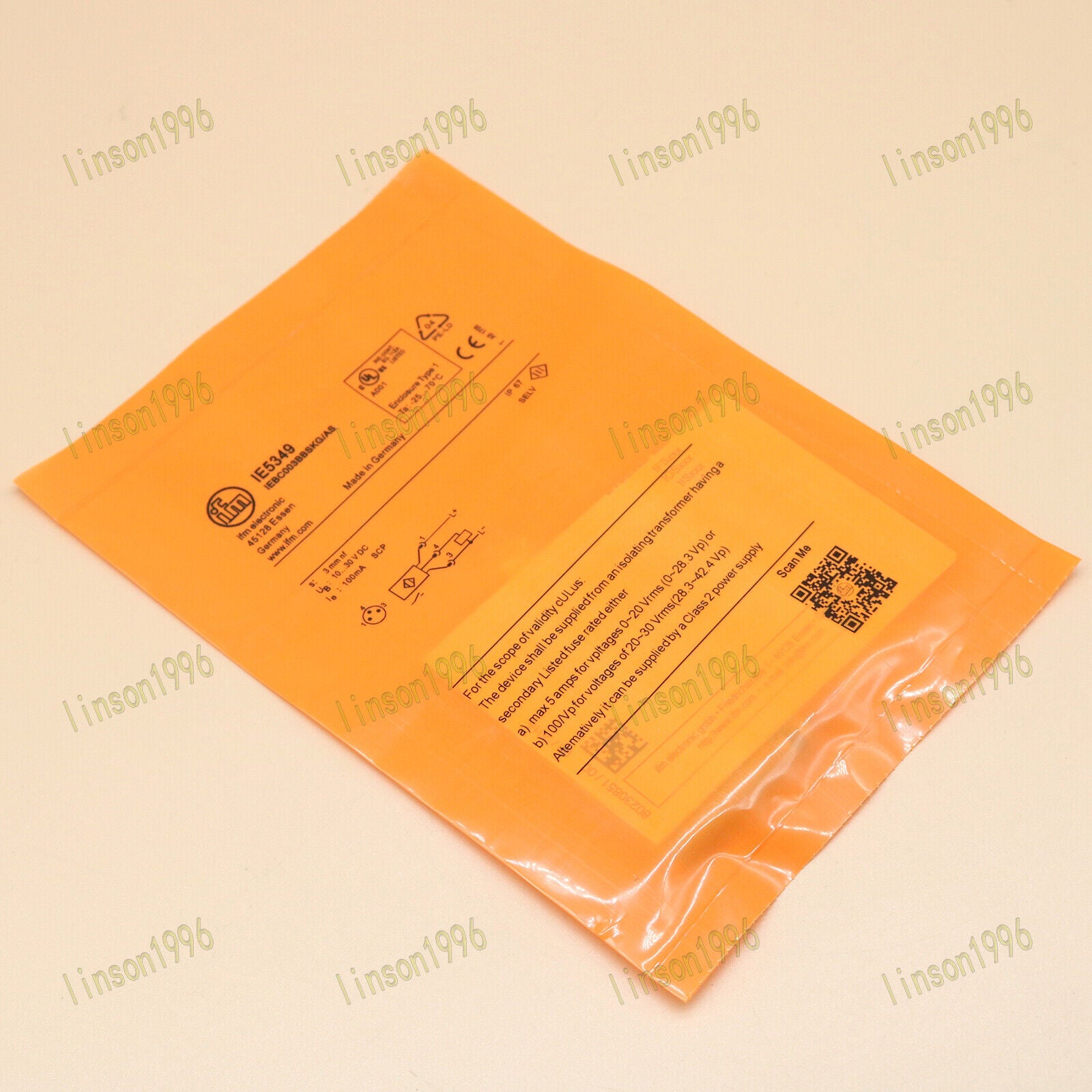 1PCS New IFM IE5349 Proximity Sensor IEBC003BBSKG/AS Spot Stock - IFM