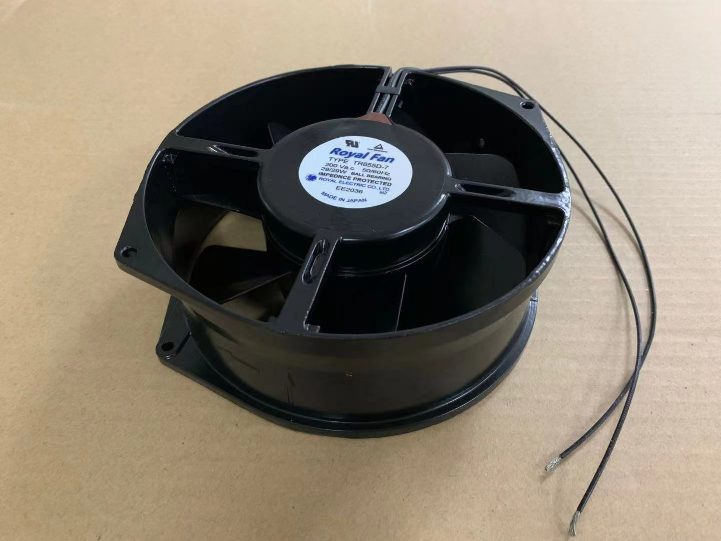 new Royal Fan 17CM 17255 200V 29W TR655D-7 all metal high temperature resistant fan