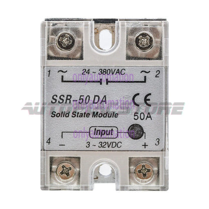 25A/40A/60A SSR-25DA/40DA/60DA Fotek Solid State Relay Module Alloy Heat Sink N!