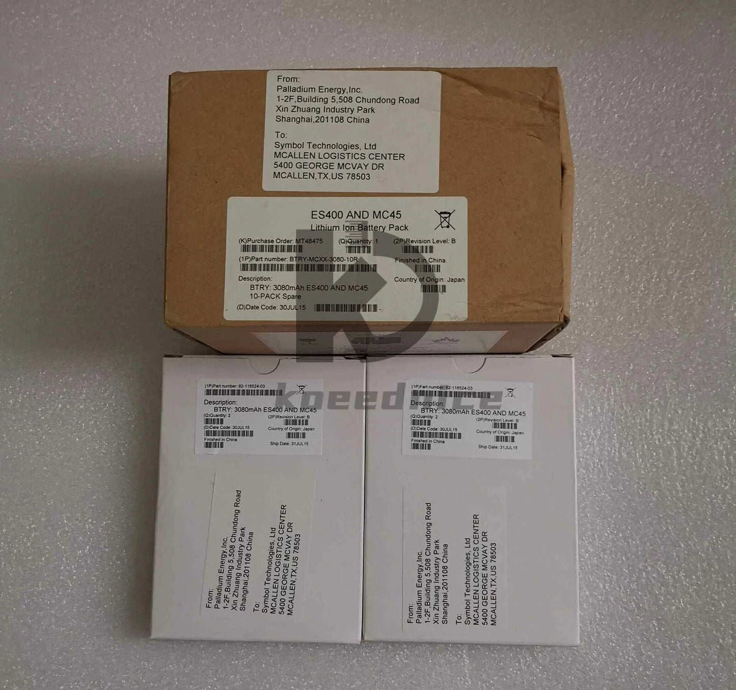 1PCS 3080mAh 3.7V Battery 82-118524-03 REV B For ES400 MC45