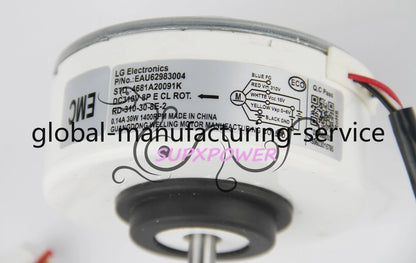4681A20091K RD-310-30-8E-2(AL) EAU62983004 For LG air conditioner DC motor #