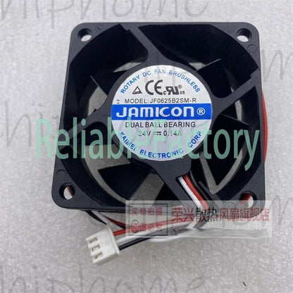 JAMICON JF0625B2SM-R 6025 24V 0.14A 3-wire cooling fan
