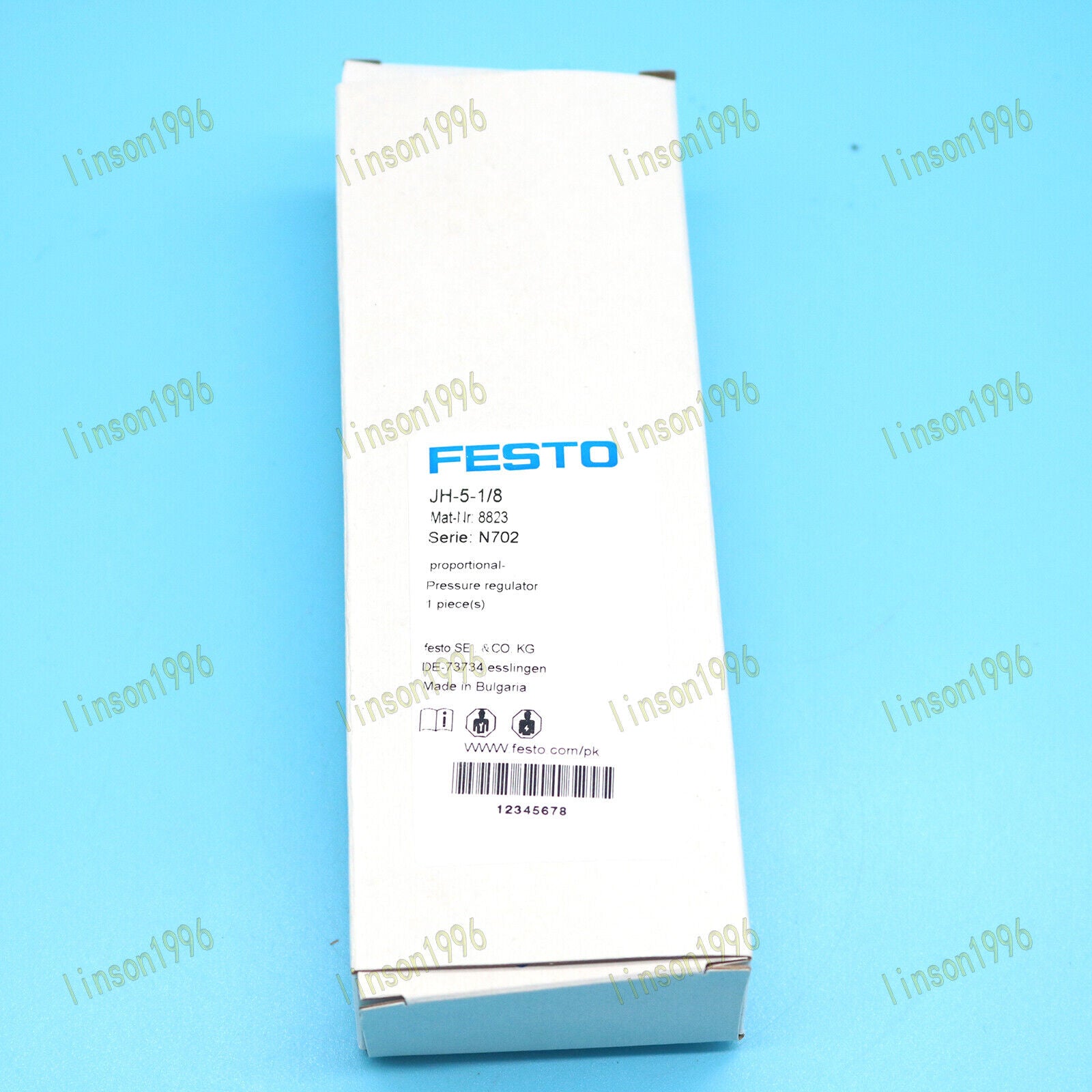 FESTO 1-PC Solenoid Valve JH-5-1/8 8823 Stock Available - FESTO