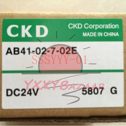 1Pcs For CKD AB41-02-7-02E DC24V solenoid valve Free Shipping