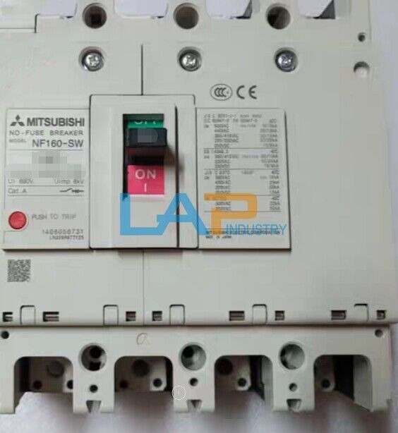 Mitsubishi NF160-SW 4P 125A Circuit Breaker - 1 Piece - MITSUBISHI