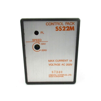 ORIENTAL MOTOR SS22M Speed Control Pack - 22M Speed Controller System - ORIENTAL MOTOR