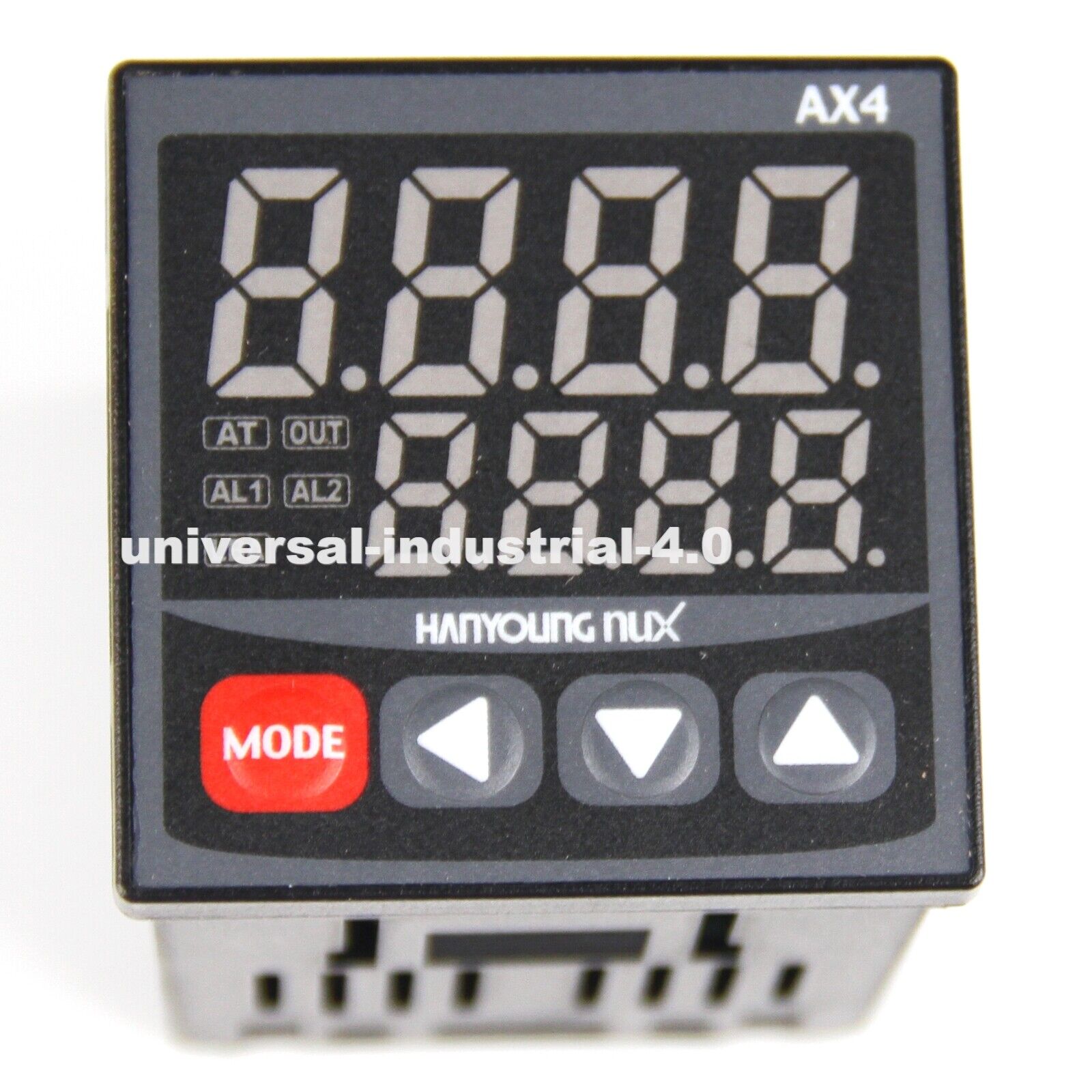 Hanyoung AX4-1A Temperature Controller with 1A Precision Thermometer and 4-Range Temperature Regulation - HANYOUNG