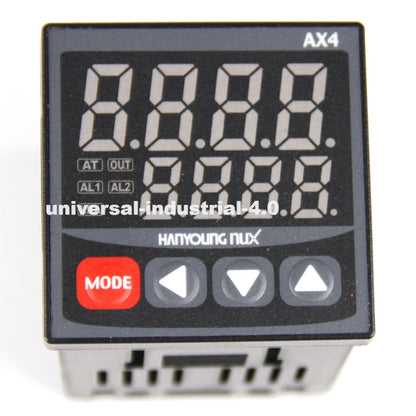 Hanyoung AX4-1A Temperature Controller with 1A Precision Thermometer and 4-Range Temperature Regulation - HANYOUNG