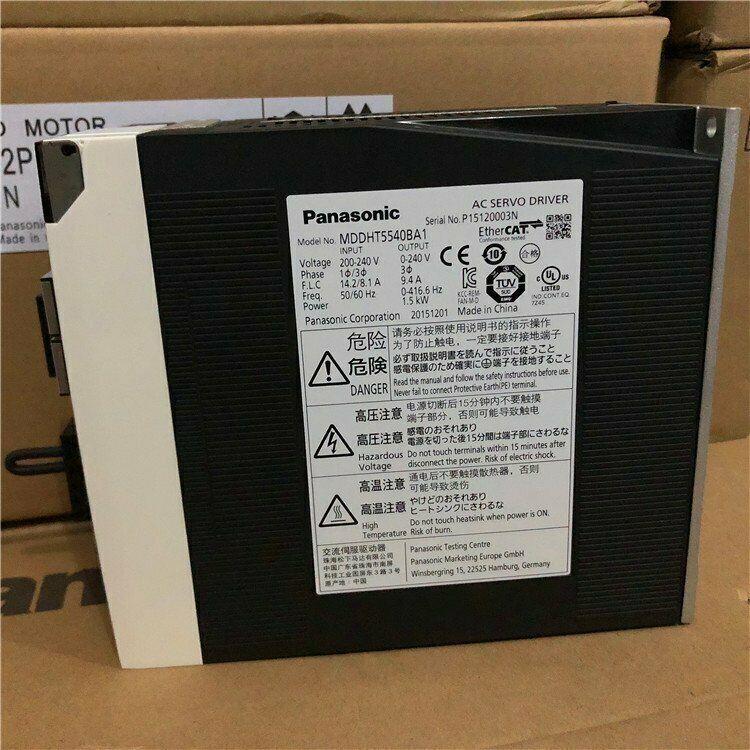 new 1PCS  For Panasonic AC Servo Driver MDDHT5540BA1 One year