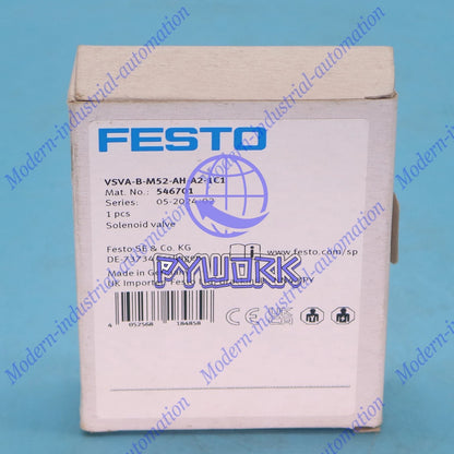 one FESTO VSVA-B-M52-AH-A2-1C1 546701 Solenoid Valve fast Ship #YP1