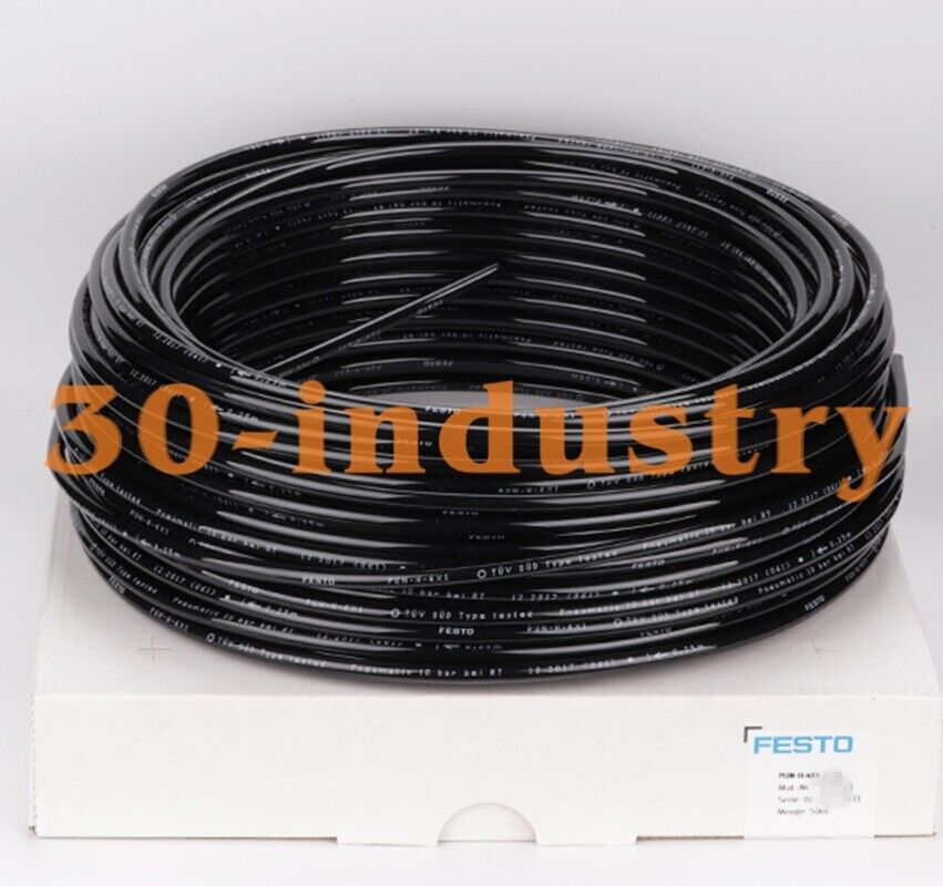 FESTO PUN-16X2.5-SW Pneumatic Hose, 50m Plastic Tubing - FESTO