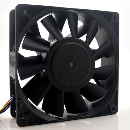 1pcs Delta PFC1224DE 24V 2.40A 12038 12CM inverter cooling fan