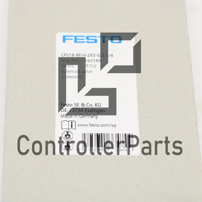 1PCS FESTO Solenoid Valve CPV18-M1H-2X3-GLS-1/4 163189