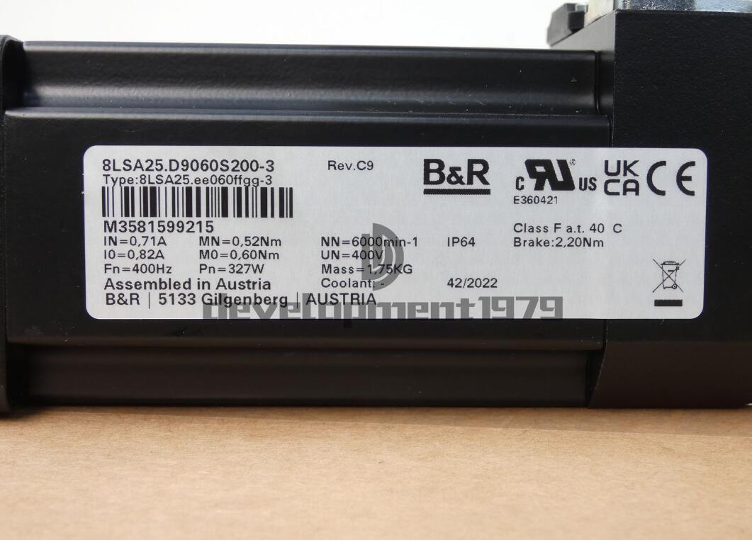 new 1PC B&R 8LSA25.D9060S200-3 servo motor - B&R