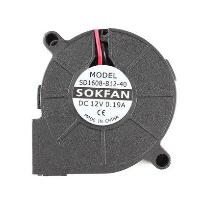SOKFAN SD1608-B12-40 12V 0.19A  2-wire blower ball cooling fan