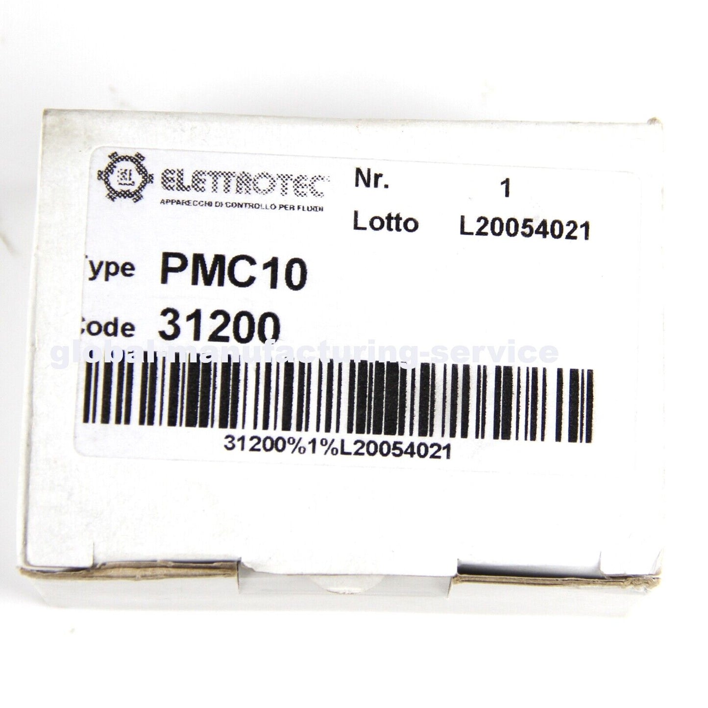 ELETTROTEC PMC10 Pressure Switch 250V AC - ELETTROTEC
