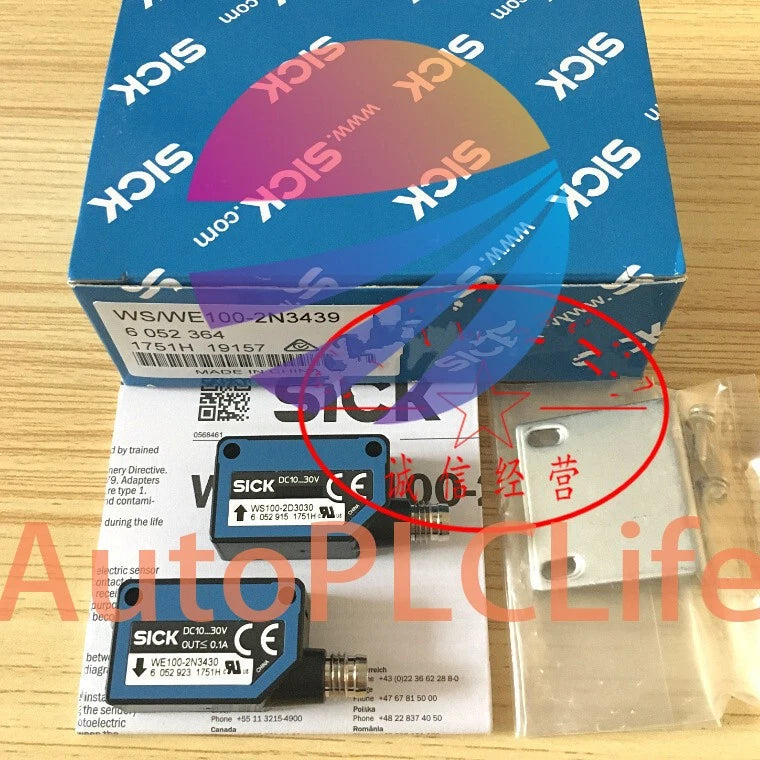 1PCS SICK WS/WE100-2N3439 6052364 Photoelectric switch sensor