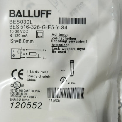 1PC BALLUFF BES Proximity Switch SPOT STOCKS - BALLOFF