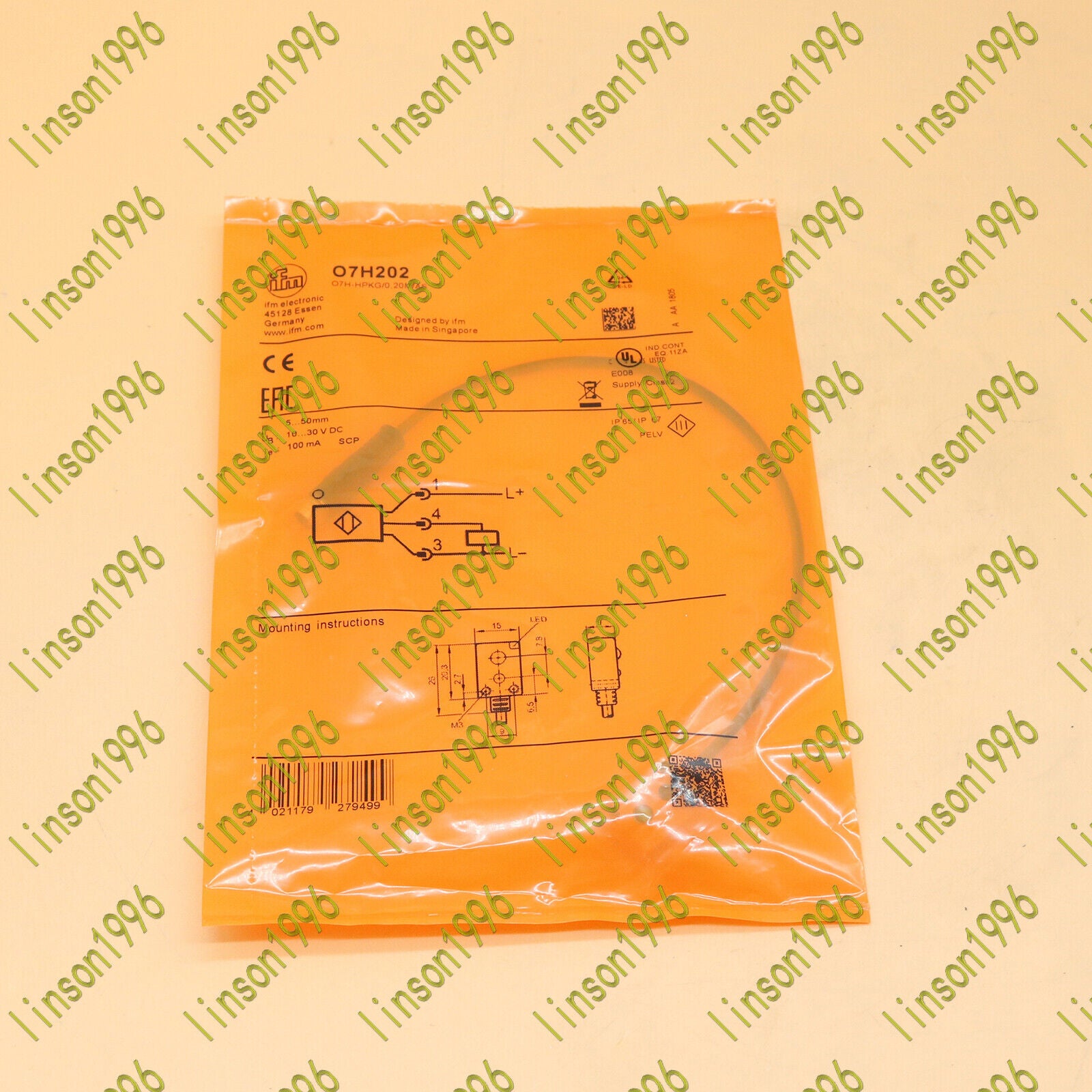 Model: IFM O7H202 Sensor - Fast Delivery - IFM TECHNOLOGIES