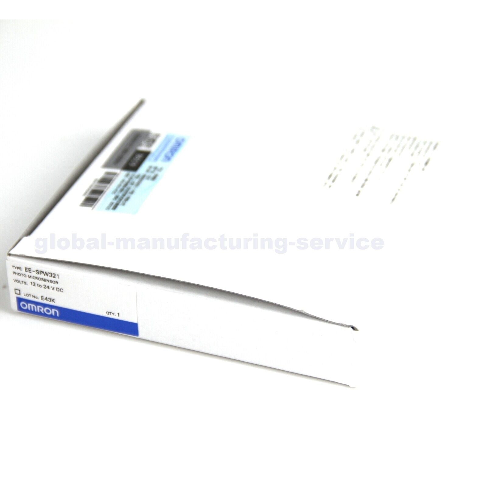 Omron EE-SPW321 Photoelectric Sensor | High-Precision Motion Detection | 24V DC | 20ms Response Time | -40°C to +125°C - OMRON