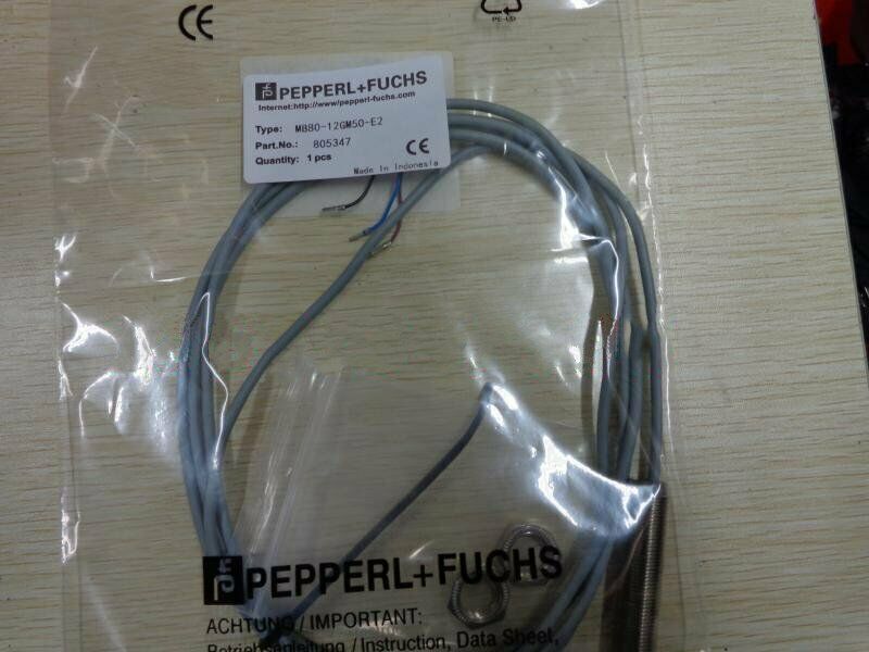 New 1PC Pepperl+Fuchs MB80-12GM50-E2 Proximity Switch - PEPPERL+FUCHS