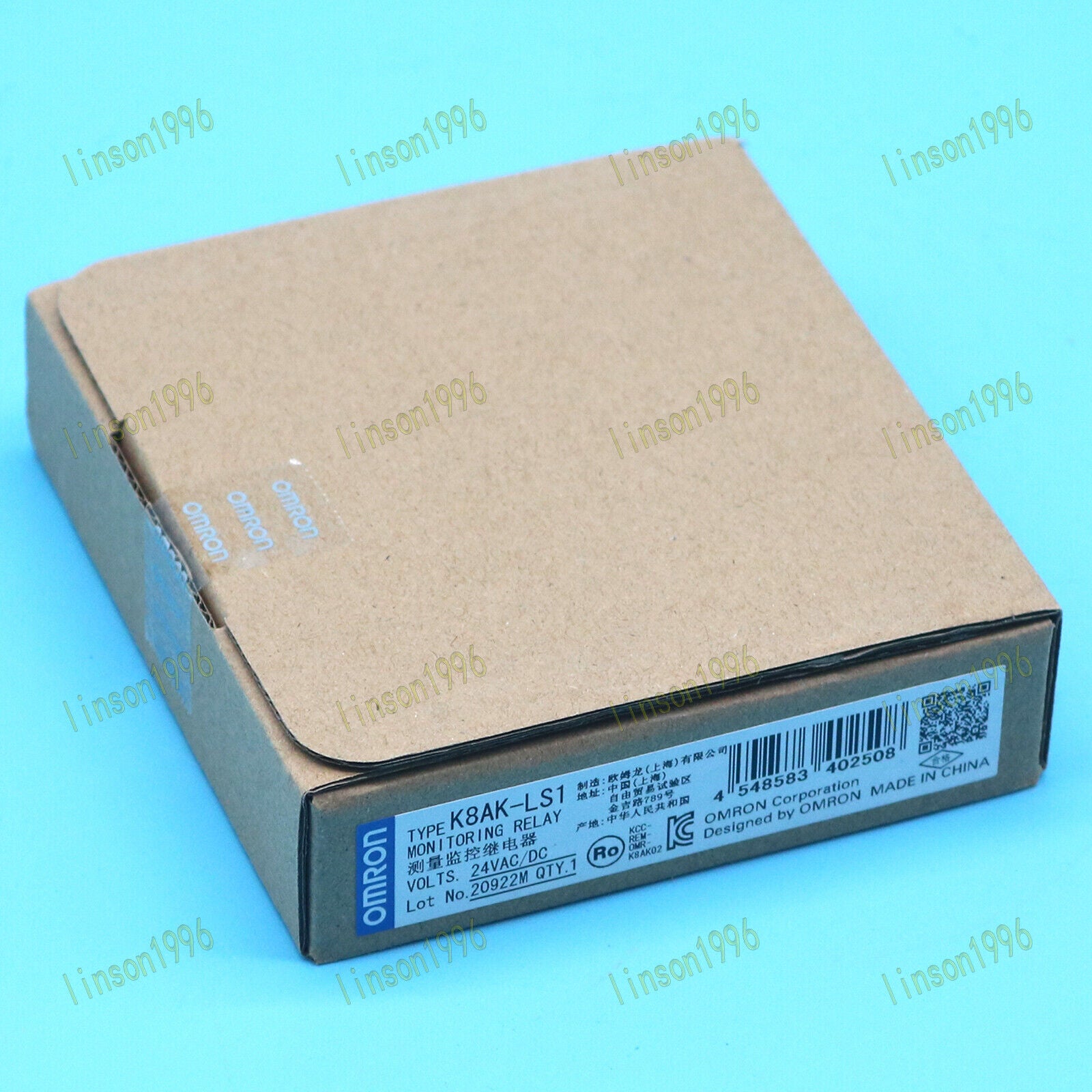OMRON K8AK-LS1 Monitoring Relay 24VAC/DC Fast Delivery - OMRON