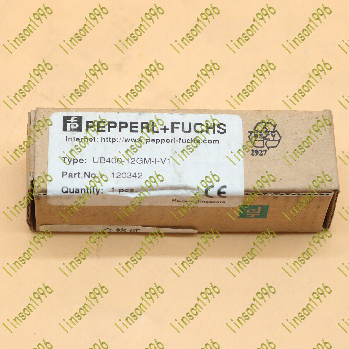 New PEPPERL+FUCHS Ultrasonic Sensor UB400-12GM-I-V1 1 Year - PEPPERL+FUCHS