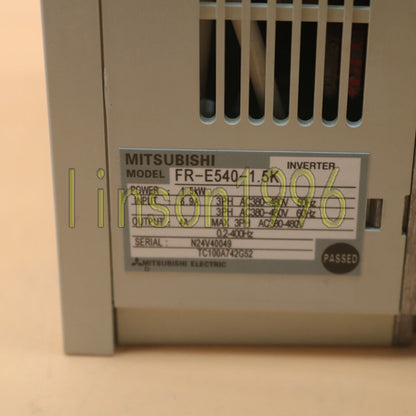 used Mitsubishi inverter FR-E540-1.5K Tested In Good Condition - MITSUBISHI