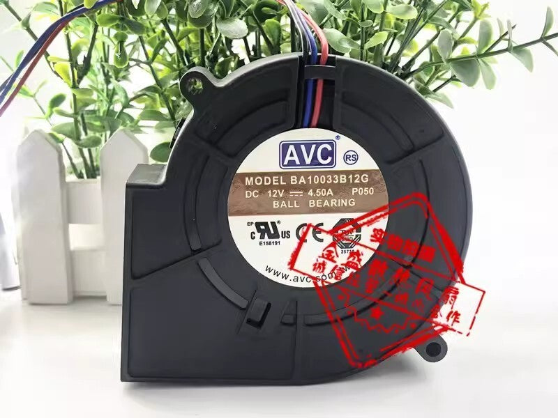 AVC BA10033B12G P050 9733 DC12V 4.50A 3-Wire Turbo Cooling Fan