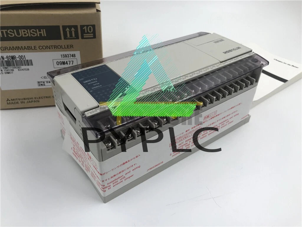 1Pcs Mitsubishi PLC FX1N-60MR-001 FX1N60MR001 Programmable Logic Controlle