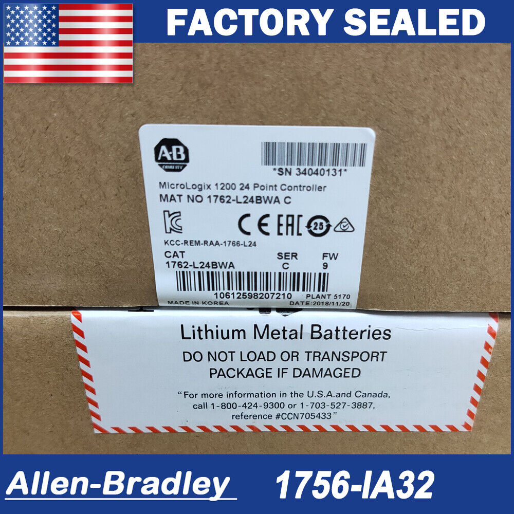 MicroLogix 1200 24 Point Controller - Factory Sealed - MICROLOGIX