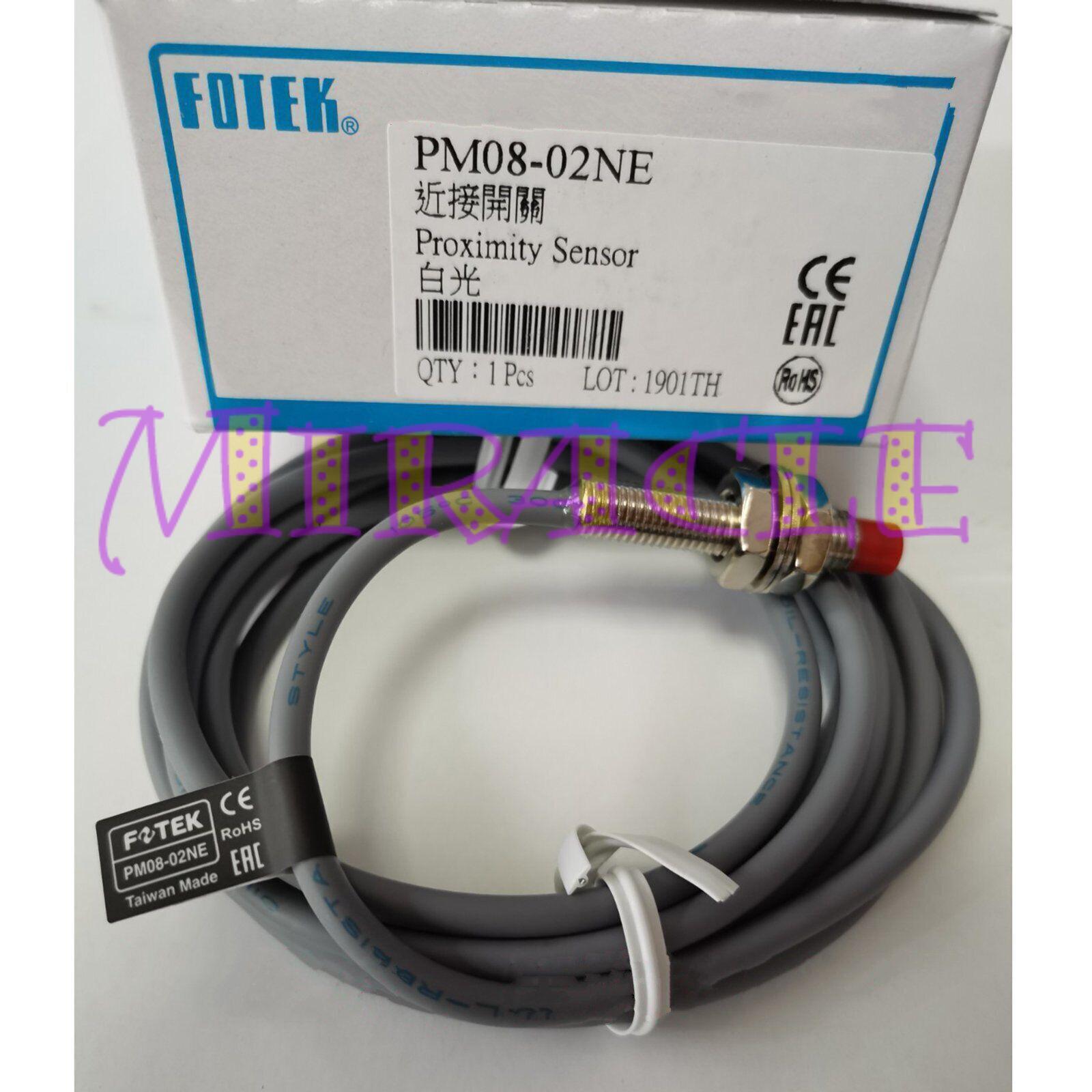 new 1PC  FOR FOTEK PM08-02NE Inductive Proximity Sensor FOTEK