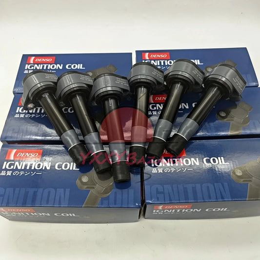 Denso 6Pcs Ignition Coils For Honda Accord Odyssey 08-17 30520-R70-A01 673-2311~
