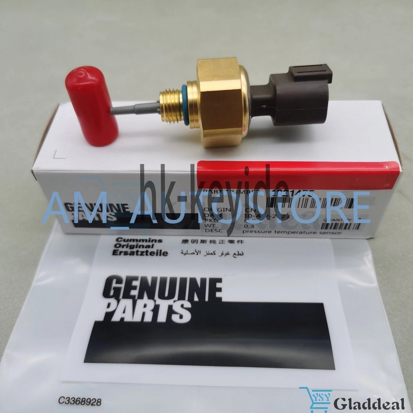 1PCS 4921475 Air Oil Pressure Temperature Sensor for Diesel