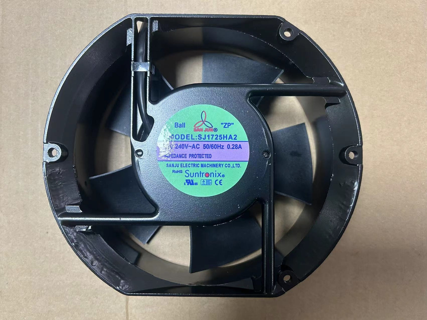 new SUNTRONIX SJ1725HA2 220V-240V~AC 50/60Hz 0.28A Round Fan 170x170x51mm
