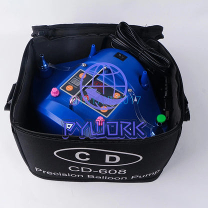 CD-608 Balloon Inflator with Digital Timer 220V Electric Precision Balloon Pump~