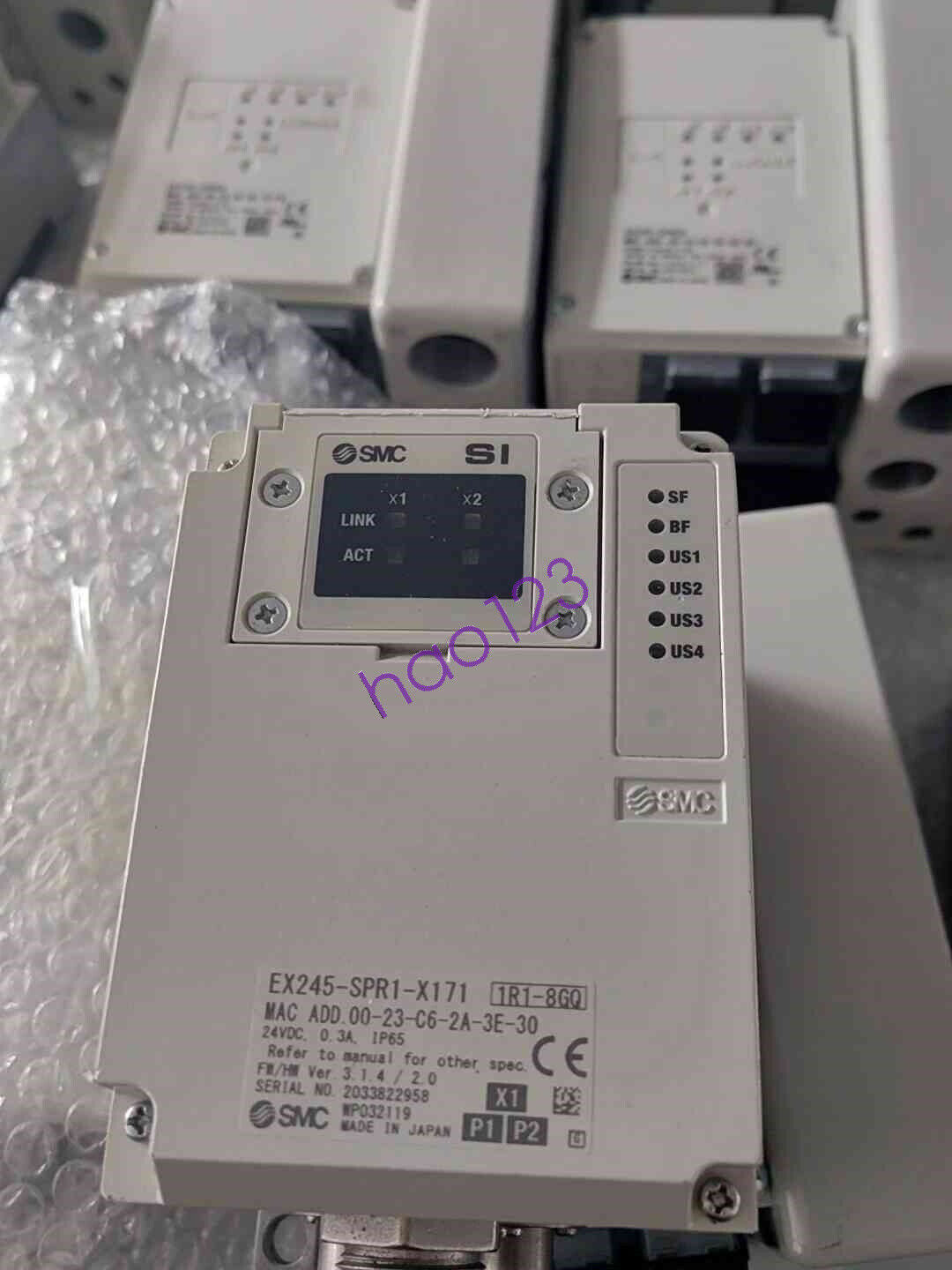 new EX245-SPR1-X171 SMC Single-unit valve island module