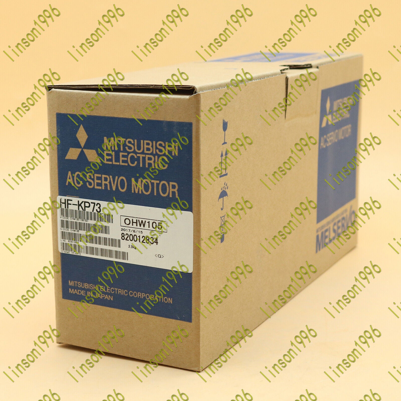 Mitsubishi HF-KP73 servo motor in box - MITSUBISHI