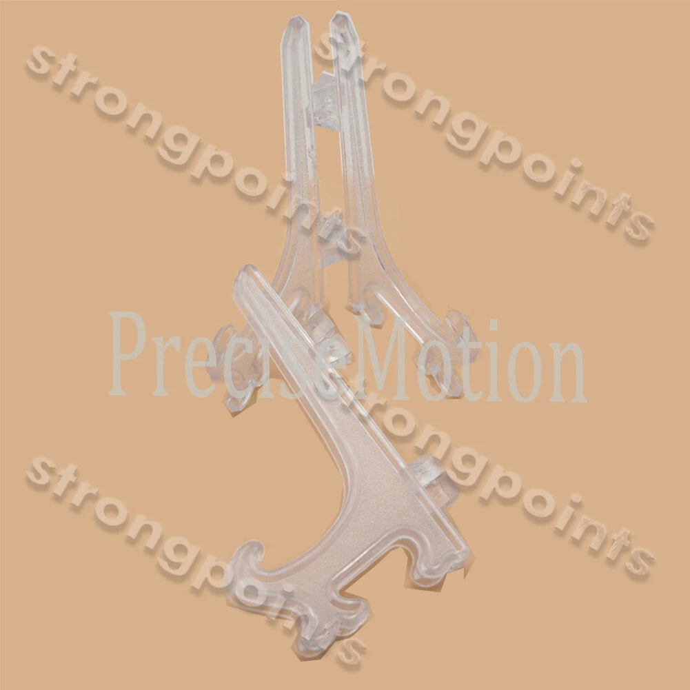 1xDisplay Stands Small Cards Holder Clear Plastic - Basketball/Football/Baseball