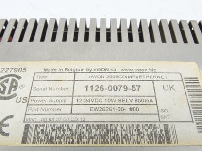 EWON ETHERNET SWITCH EW26261 HIGH-QUALITY ETHERNET SWITCH WITH 2x10/100/1000 MBIT/S PORTS AND 802.1Q QoS SUPPORT - EWON