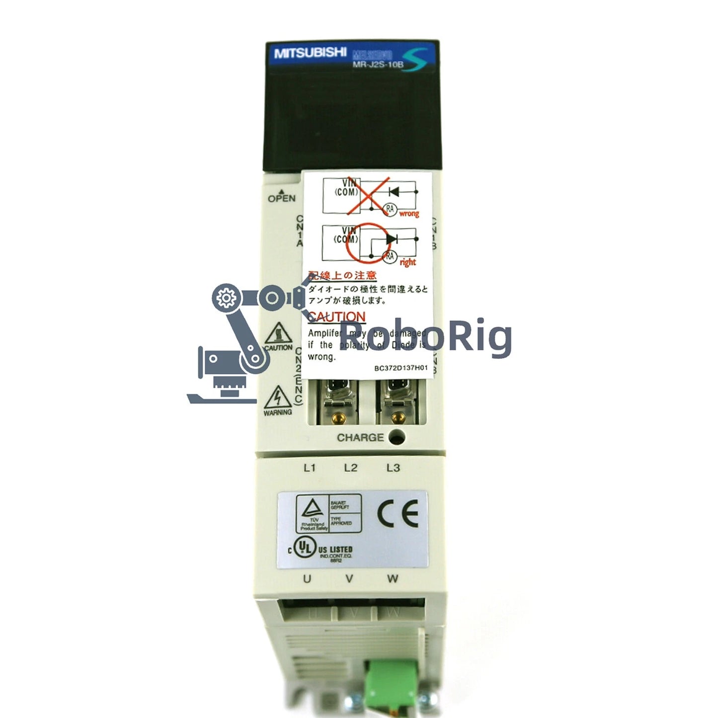 MITSUBISHI MR-J2S-10B MRJ2S10B AC Servo Driver