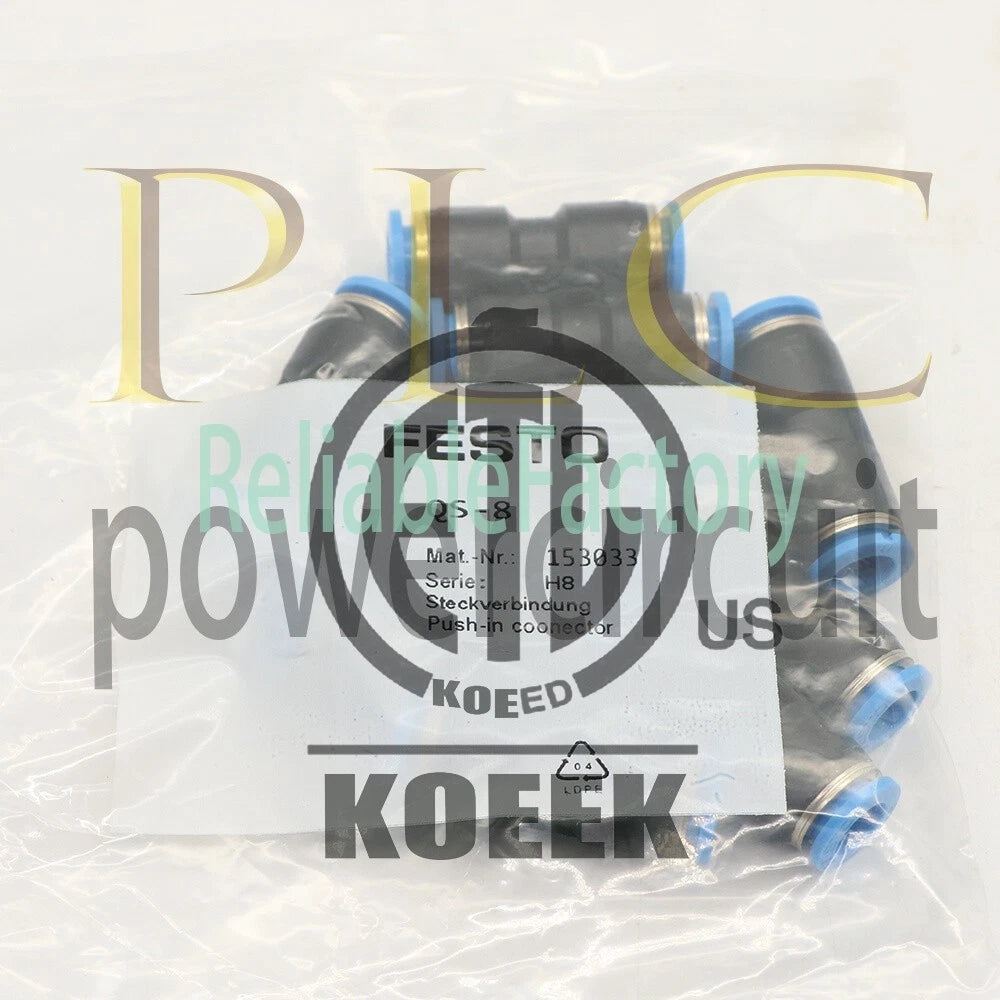 (10PCS) Festo QS-8 153033 Connector Free Shipping QS8