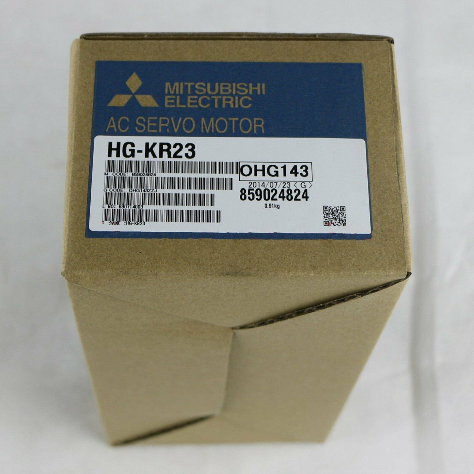 1PC Mitsubishi AC Servo Motor HG-KR23 - MITSUBISHI