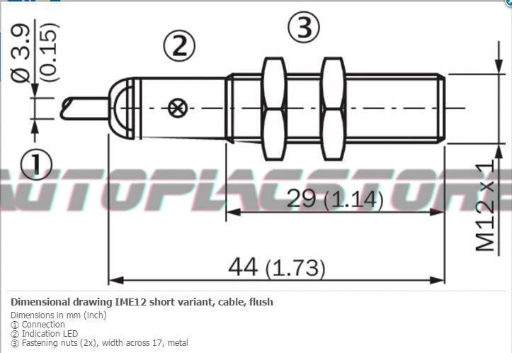SICK IME12-04BPSZW2K Inductive proximity sensors ,PNP, 1PCS~US