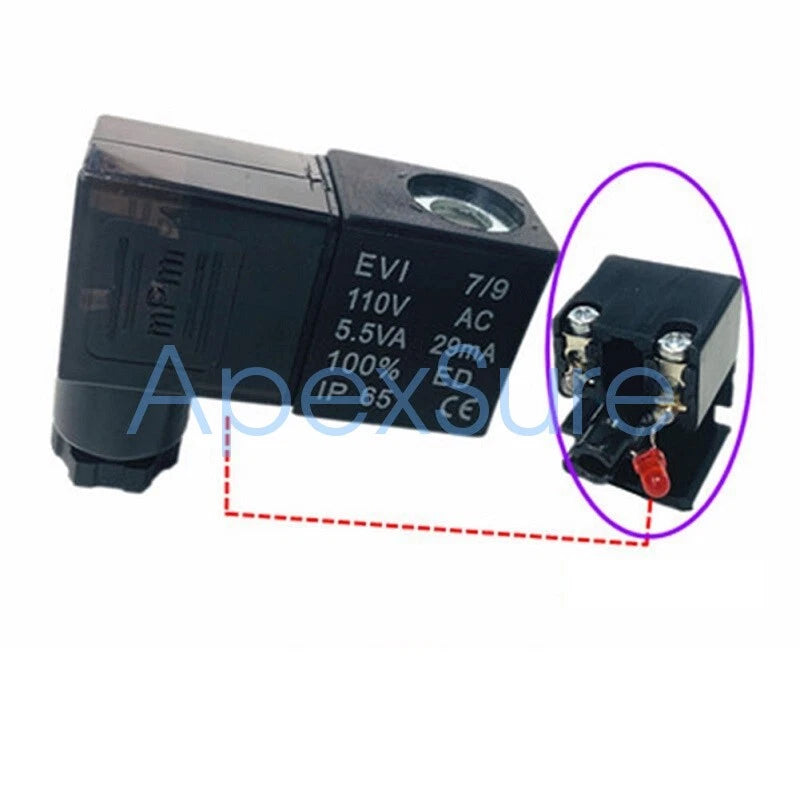 5PCS For Solenoid Valve Coil AC110V 220V 24V 12V AirTAC 4V210-08 310-10 210-08