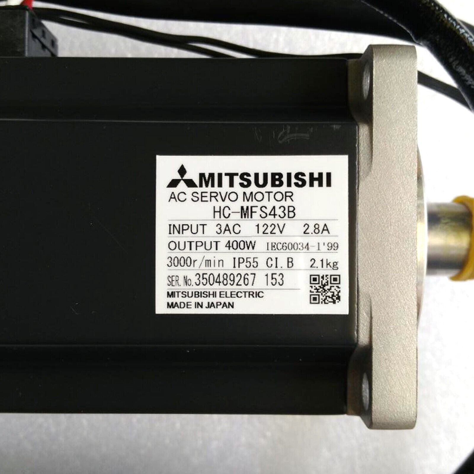 MITSUBISHI HC-MFS43B AC Servo Motor - High Performance Servo Motor - MITSUBISHI