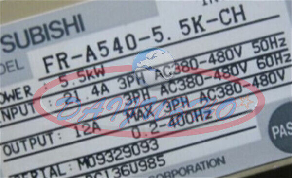 Mitsubishi Inverter FR-A540 5.5KVA 380V - MITSUBISHI